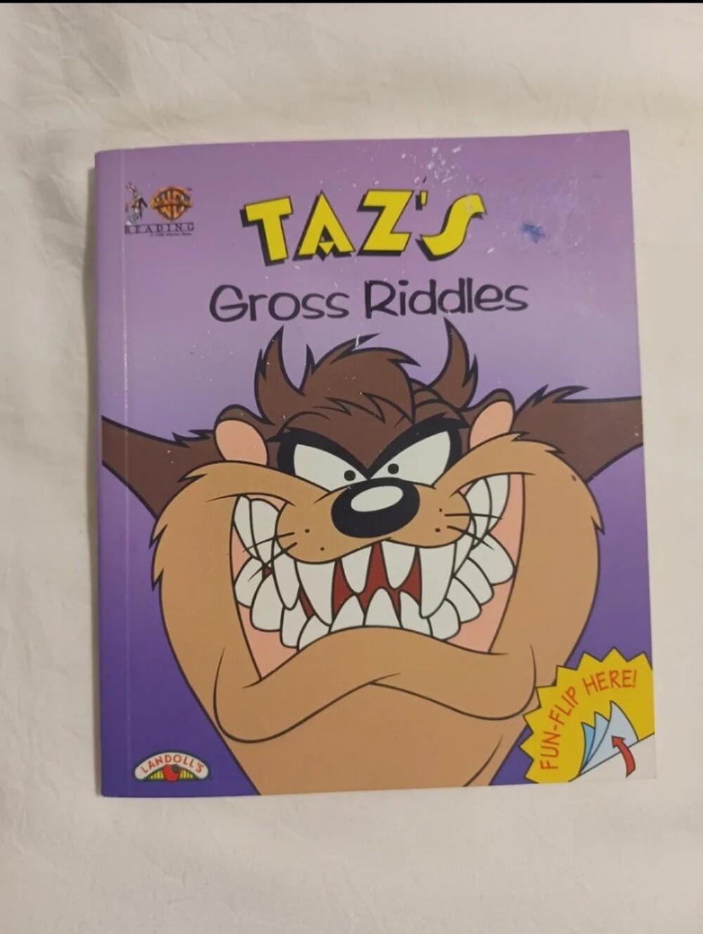 Vintage Looney tunes fun flip gross riddles book - Picture 1 of 10